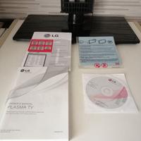Base e manuali tv LG 42" mod. PJ42350