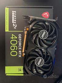 NVIDIA GeForce RTX 4060 8GB MSI Ventus 2X Black