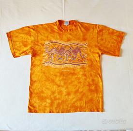 T-shirt Australia arte aborigena, anni '90