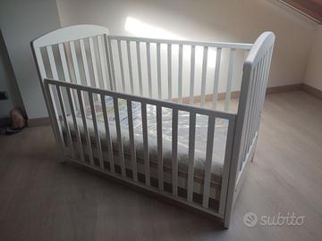 Lettino/culla Erbesi + materasso antisoffoco