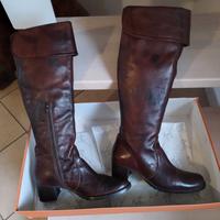 Stivali da donna in pelle