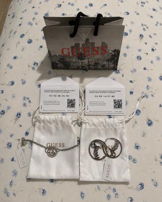 bracciale e orecchini  Guess