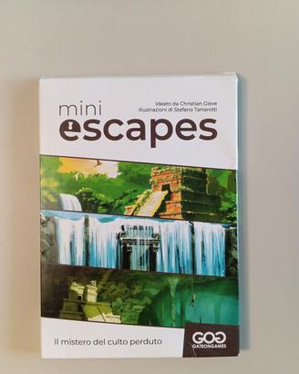 Mini escape room 'il mistero del culto perduto'