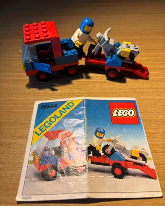 Lego 6654 Motorcycle Transport
