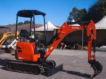 Miniescavatore usato KUBOTA U17.3