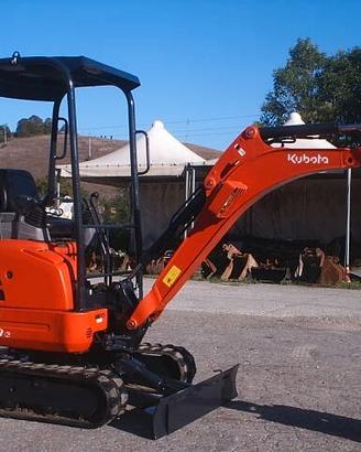 Miniescavatore usato KUBOTA U17.3