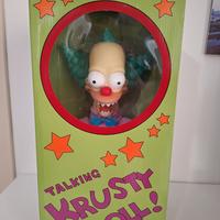 talking krusty doll nuovo