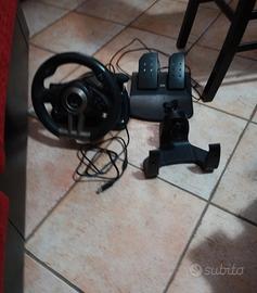volante e pedaliera per ps4