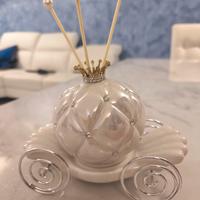 Bomboniera Profumatore Carrozza con Swarovski 