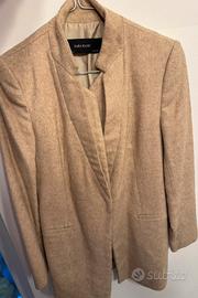 Cappotto donna beige zara