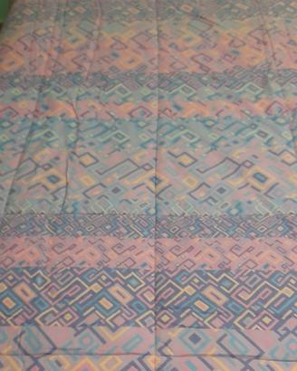 Piumone Somma letto singolo rosa e multicolor