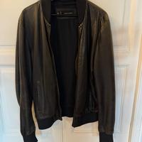 Giacca pelle dsquared taglia 50