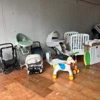 passeggino, seggiolone,  trio inglesina ed altro