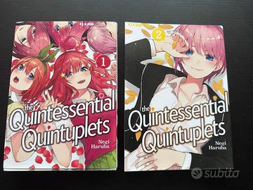 Manga -The Quintessential Quintuplets volume 1 2