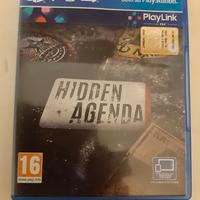 HIDDEN AGENDA  PS4