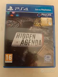 HIDDEN AGENDA  PS4