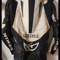 tuta moto in pelle