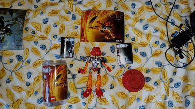 LEGO BIONICLE TOA NUVA - TAHU NUVA - 8572 - CON MA