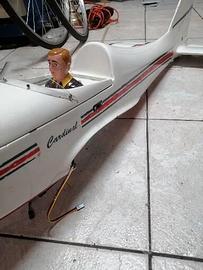 Aereo a scoppio rc vintage