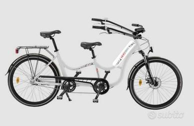 HUGBIKE, TANDEM SPECIALE, a PEDALATA ASSISTITA