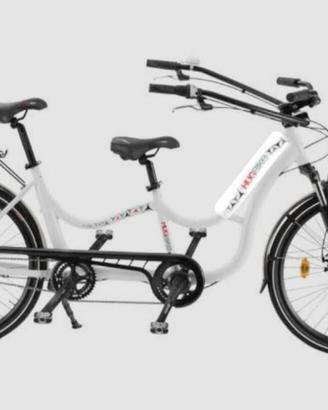 HUGBIKE, TANDEM SPECIALE, a PEDALATA ASSISTITA