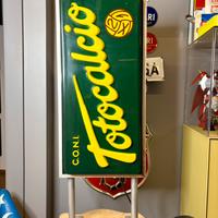 Insegna Totocalcio 1X2 bifacciale - Luminosa