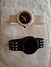 Orologio hip hop con 2 cinturini 