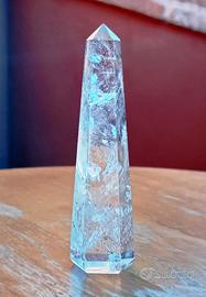 Obelisco quarzo ialino