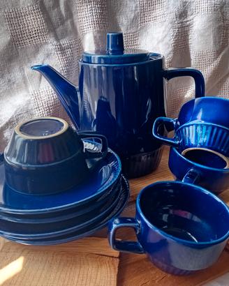 Set Torgau Villeroy  blu cobalto '60