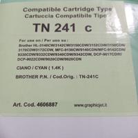 Cartuccia compatibile Brother TN 241 c