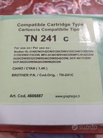 Cartuccia compatibile Brother TN 241 c