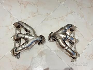 Coppia collettori originali Porsche 996 Turbo/GT2