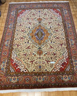 Tappeto persiano annodato a mano Tabriz 405 X 306