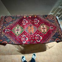 Tappeto persiano shiraz annodato a mano