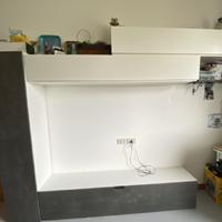 Parete attrezzata completa