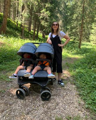 Passeggino Valco Snap Duo Gemellare jeans