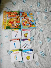 Set libri gioco e carte Whinnie the Pooh 