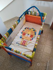 Lettino da viaggio Jane due livelli