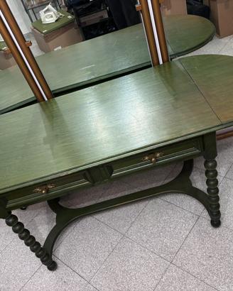 Sctivia anni 90 ovale  legno massello