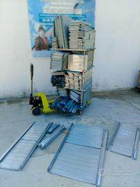RIPIANI E TRAVERSE SCAFFALI ZINCATI METALSISYTEM