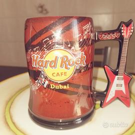 Hard Rock Cafè Dubai Boccale Con Chitarra elettric