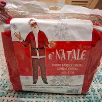 Costume Babbo Natale Stock 13 pezzi diverse taglie