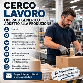 Operaio produzione 