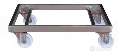 carrelli in acciaio inox 