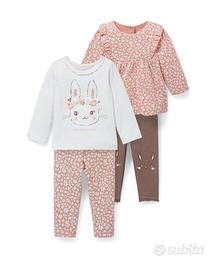 Maglie e leggings bimba taglia 80 cm