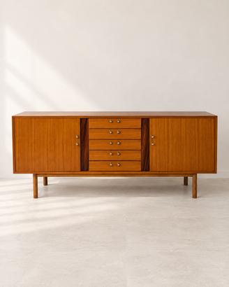 Sideboard / Credenza Mid-Century in teak anni ’60