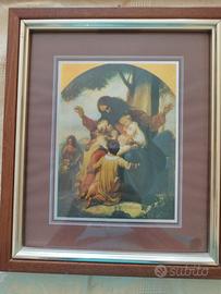 quadro sacro: Gesù con pargoli 