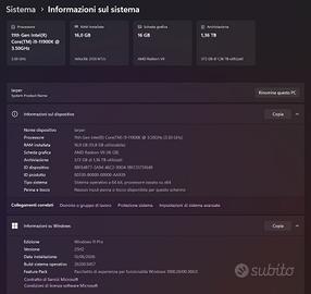 pc gaming fisso 