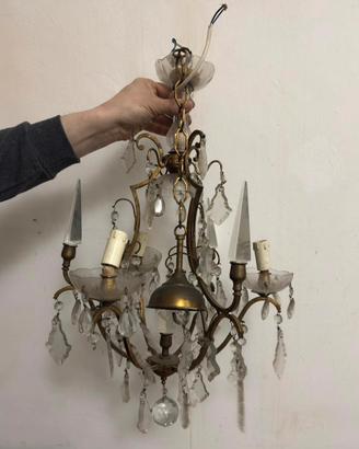 Lampadario d'epoca stile Maria Teresa