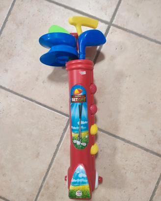 Set da Golf Giocattolo per Bambini con Carrello